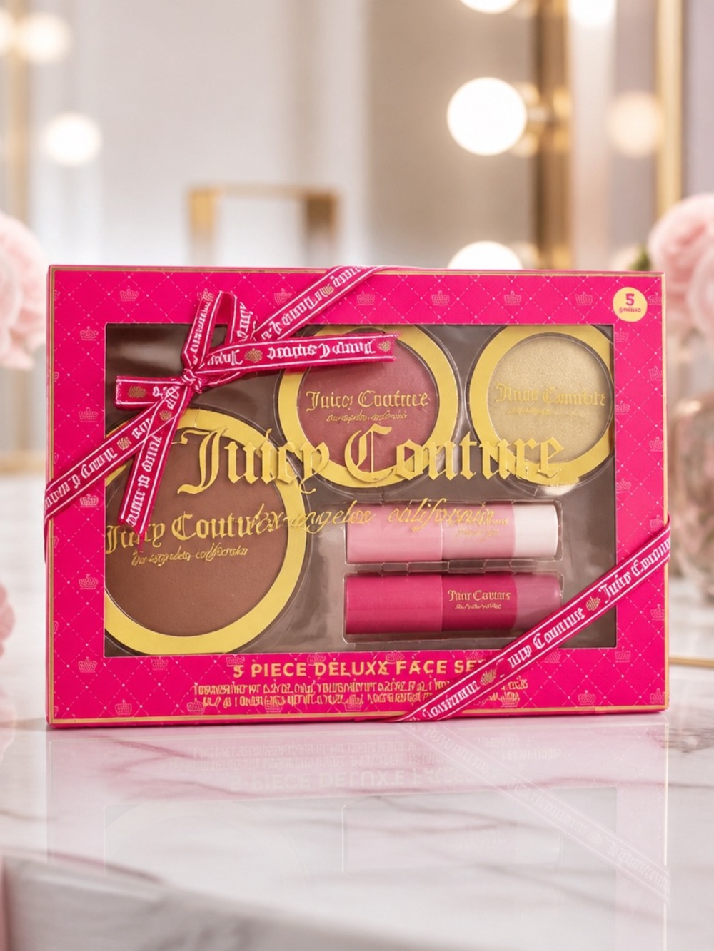 Juicy Couture Viva Contour 5-Piece Deluxe Face Makeup Set NIB